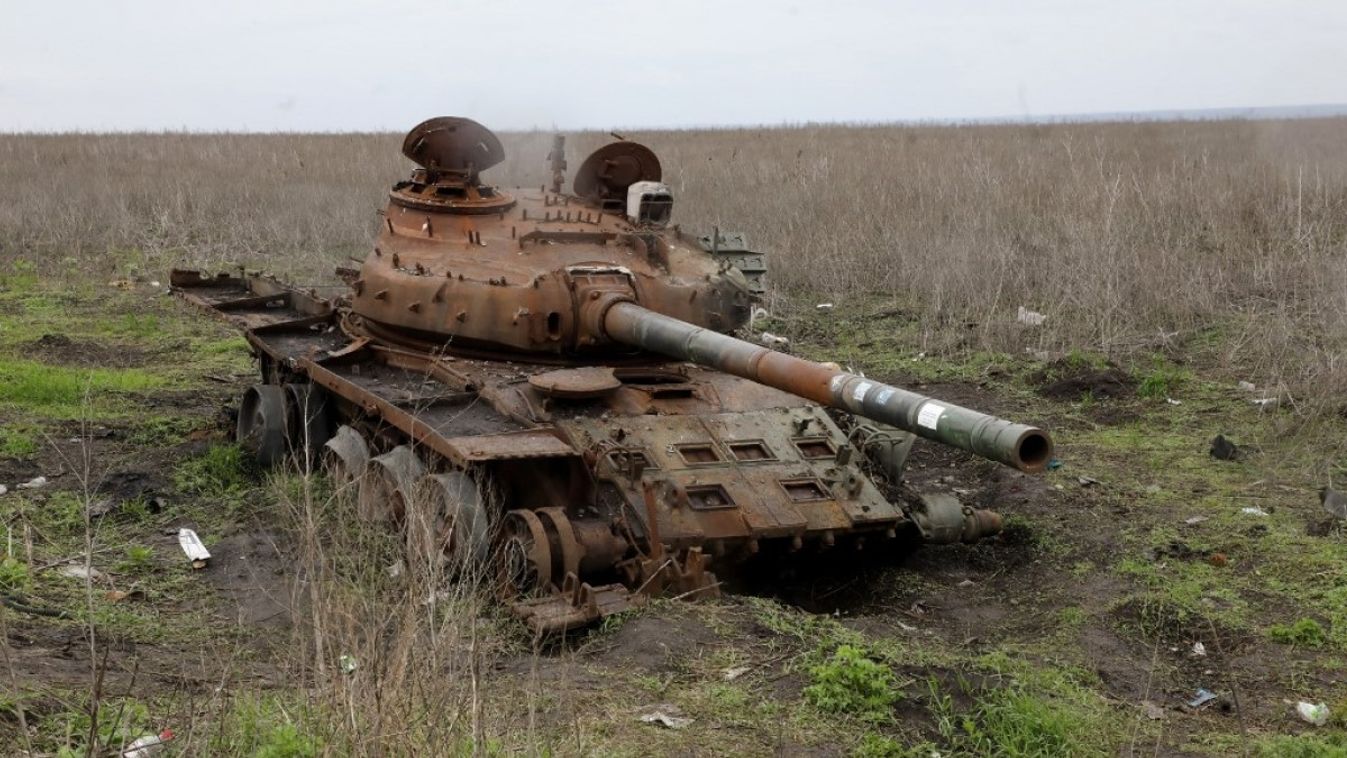kilőtt tank, Ukrajna, Oroszország T54