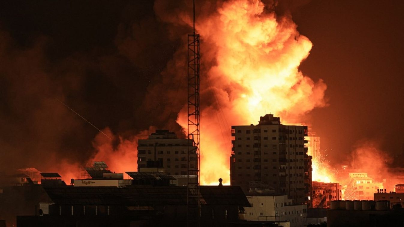 Gáza, izraeli légi csapás