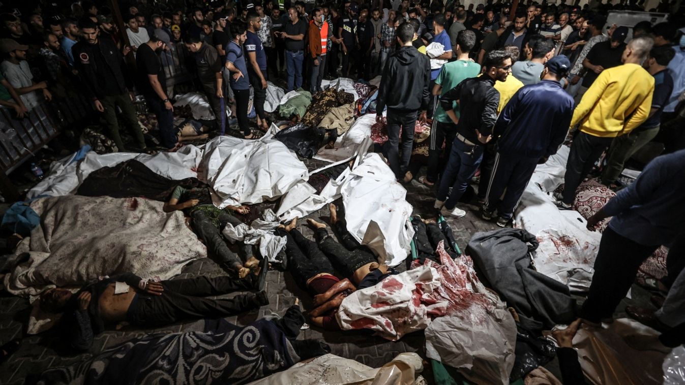 Over 500 killed in Israeli attack on Gaza Al-Ahli Baptist Hospital