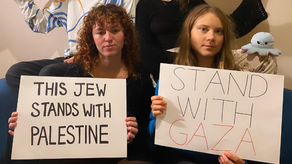 Palesztina megmenekült: Greta Thunberg is velük van