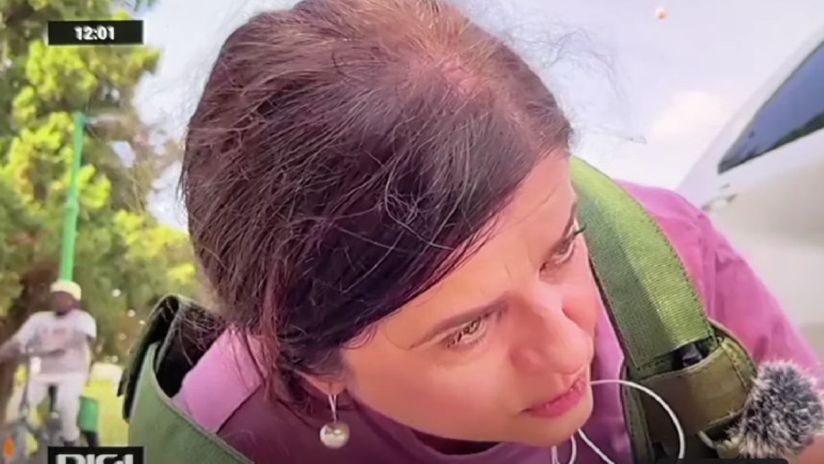 Román újságíró tudósított Izraelből, de a járókelők megnehezítették a dolgát