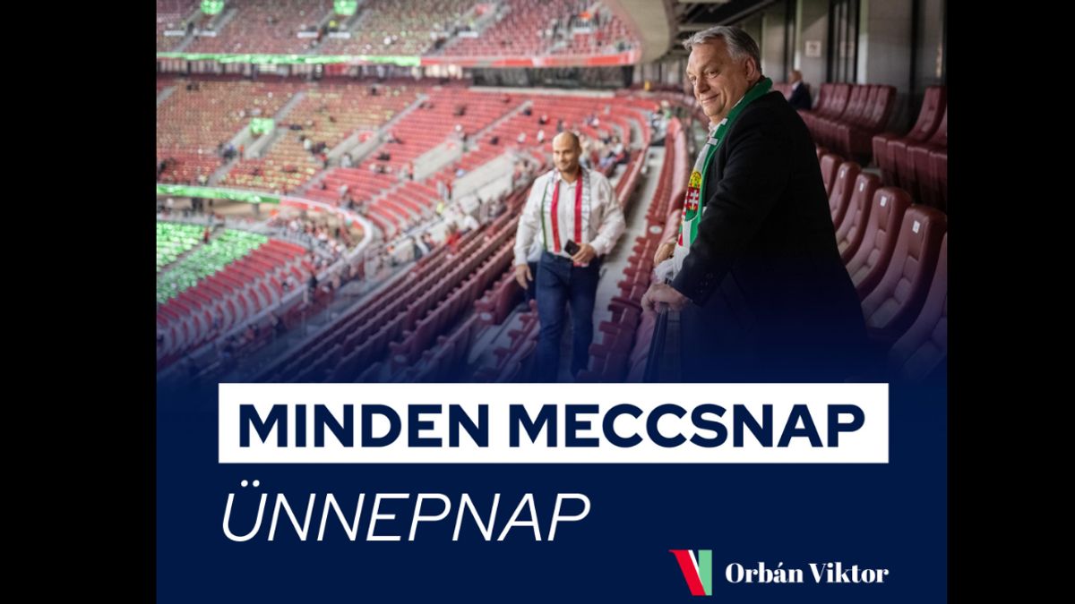 Orbán Viktor: Minden meccsnap ünnepnap!
