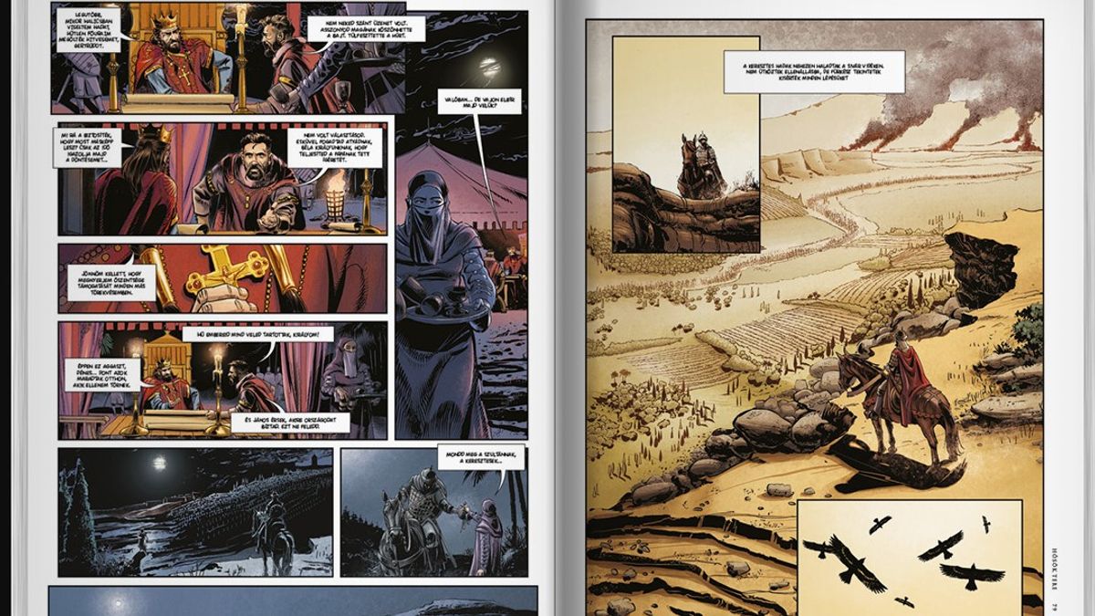 Hiánypótló képregény született a magyar történelemről – szerkesztő a Mandinernek