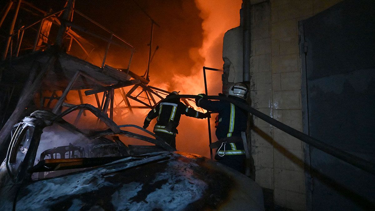 Brutális dróneső zuhant Ukrajnára