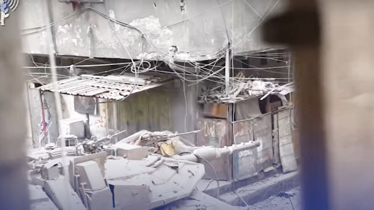 Kikerült egy felvétel Gáza ostromáról (videó)