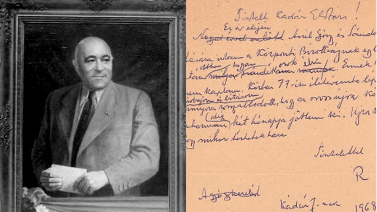 Kedves Kádár Elvtárs! Mikor térhetek haza? – évtizedekig lappangó Rákosi Mátyás-levél került elő