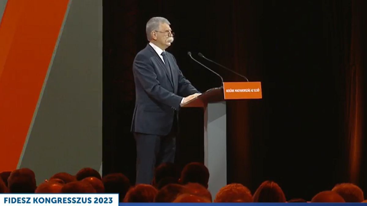 Bitang erős beszédet mondott Kövér László a Fidesz kongresszusán