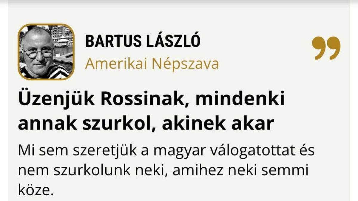 Válasz Bartus Lászlónak