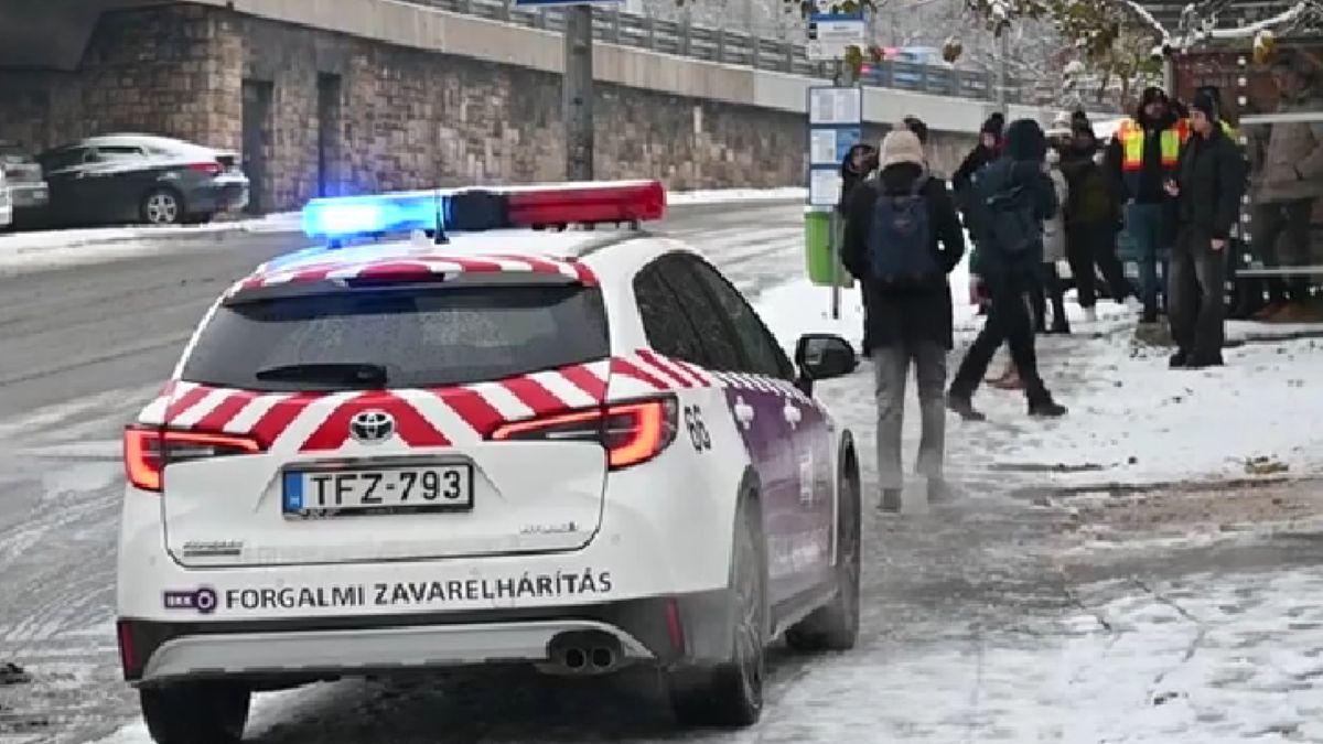 „Nem készült fel a város”, „megszoktuk” – így látták a csütörtöki hókáoszt Budapest járókelői (Videó)