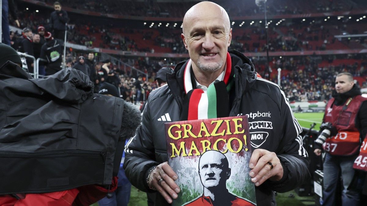 Nem hatotta meg a Premier League Marco Rossit, marad a magyar válogatott szövetségi kapitánya