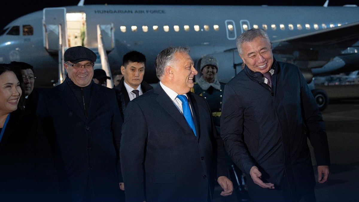 Megérkezett a télbe Orbán Viktor