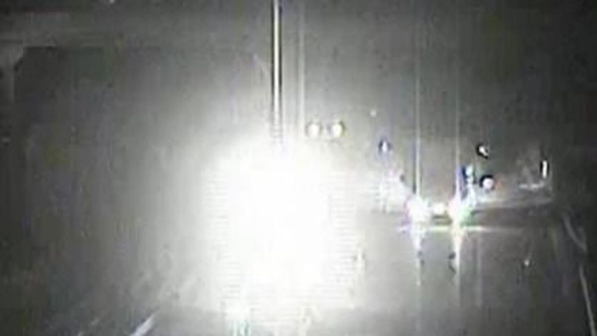 Ittas szír férfi tarolt a magyar autópályán (videó)