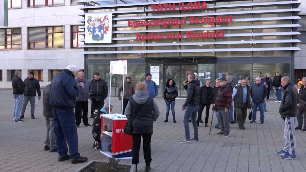 Érdektelenségbe fulladt Jakab Péterék népgyűlése Csepelen