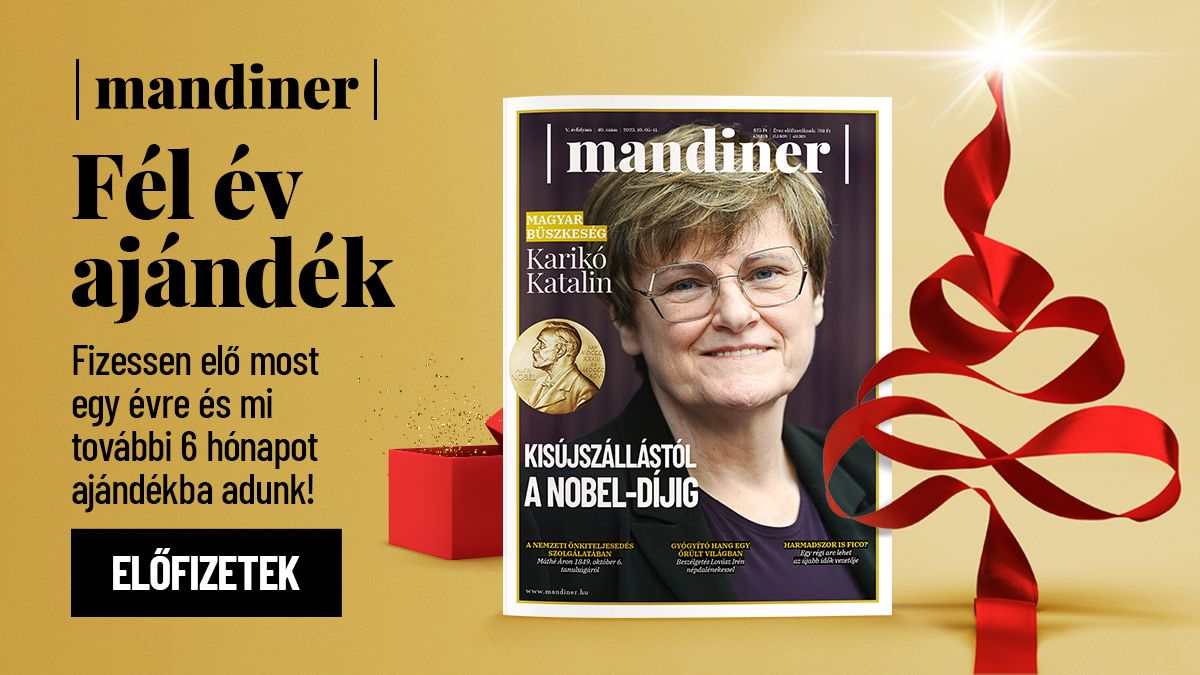 Karácsonyi meglepetésünk már várja: éves Mandiner előfizetéshez további fél évet adunk ajándékba!