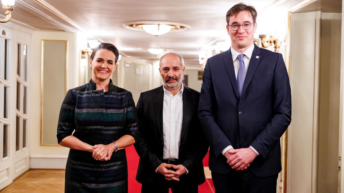 Közös fotót posztolt Novák Katalin és Karácsony Gergely