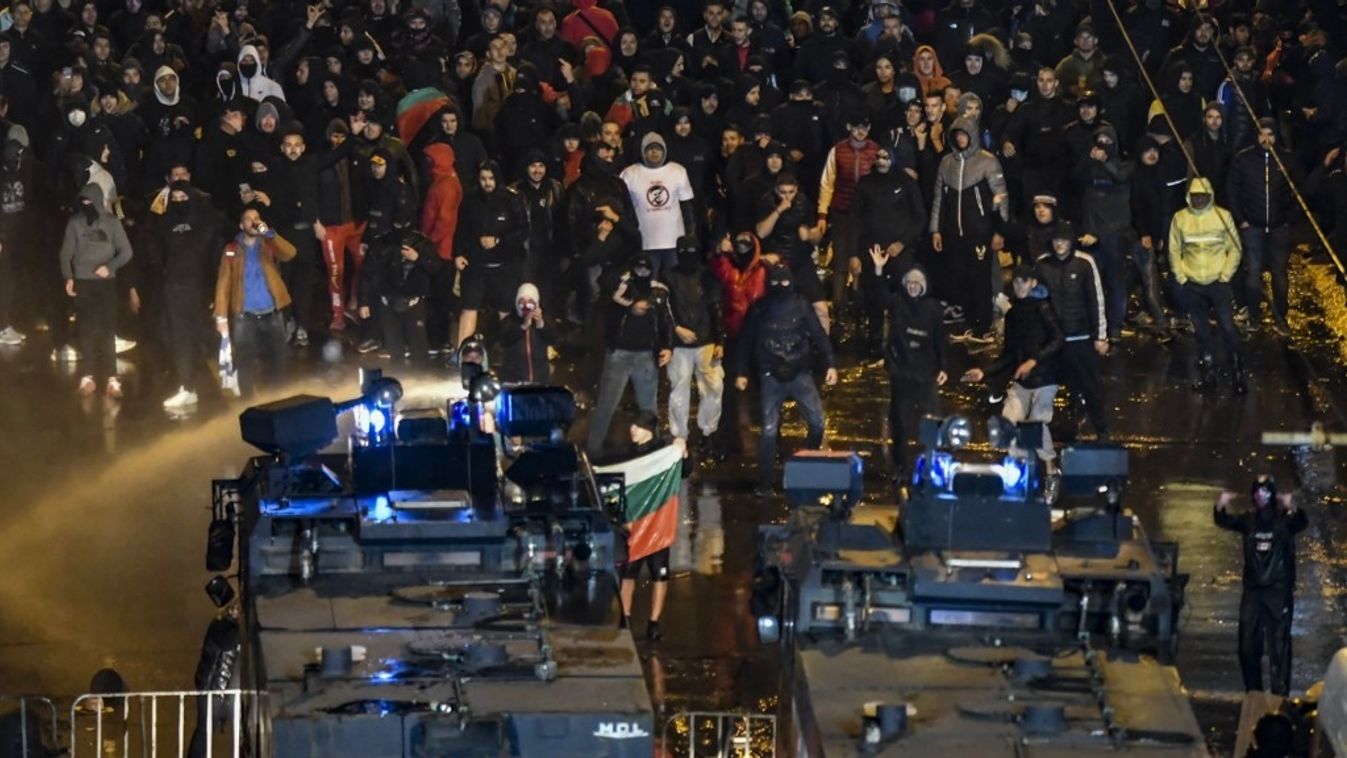 Bulgaria Fans Clash With Police During Protest Ahead Of Euro 2024 Qualifier