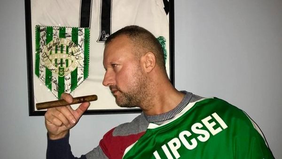 Szeretlek Erzsi, haver vagy János. Csapat csak egy van, a Ferencváros.