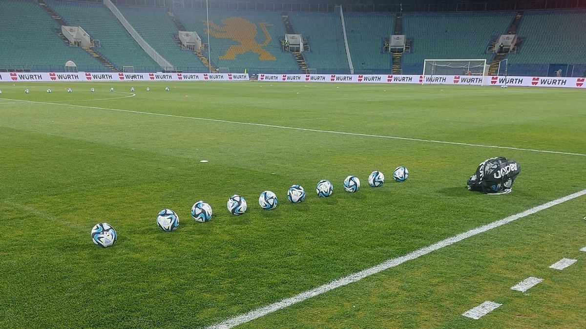 A zártkapuk ellenére néhány magyar szurkoló bejutott a szófiai stadionba