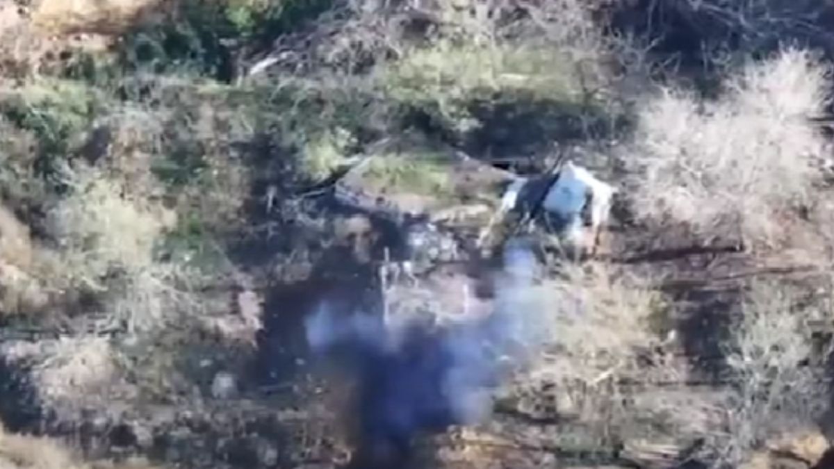 Iszonyú pusztítást okoznak az ukrán drónok (VIDEÓ)