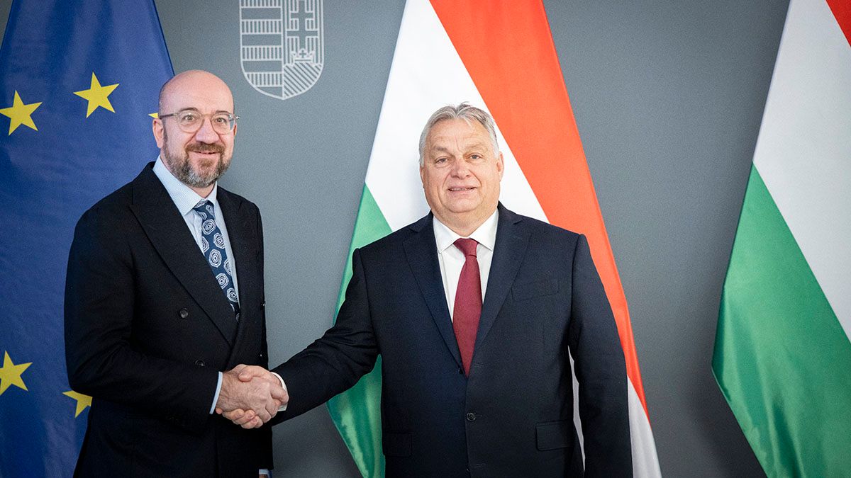Megvolt a kulcsfontosságú találkozó Orbán Viktor és Charles Michel között