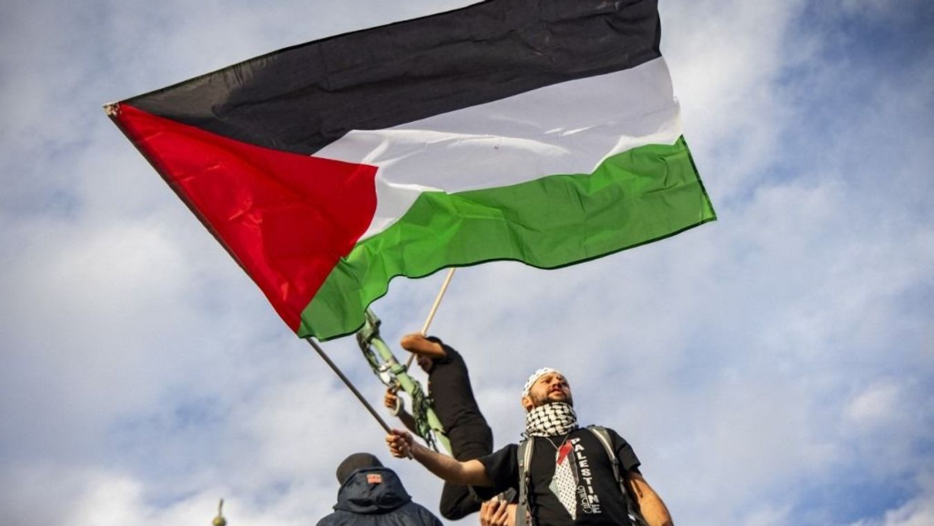 Demonstration in Solidarity with Palestine in Berlin