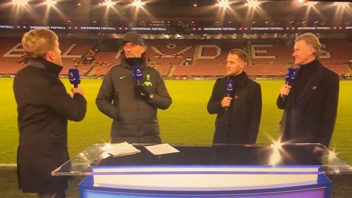 Csúnyán kiosztotta Jürgen Klopp az angol riportert Szoboszlai gólja után (VIDEÓ)