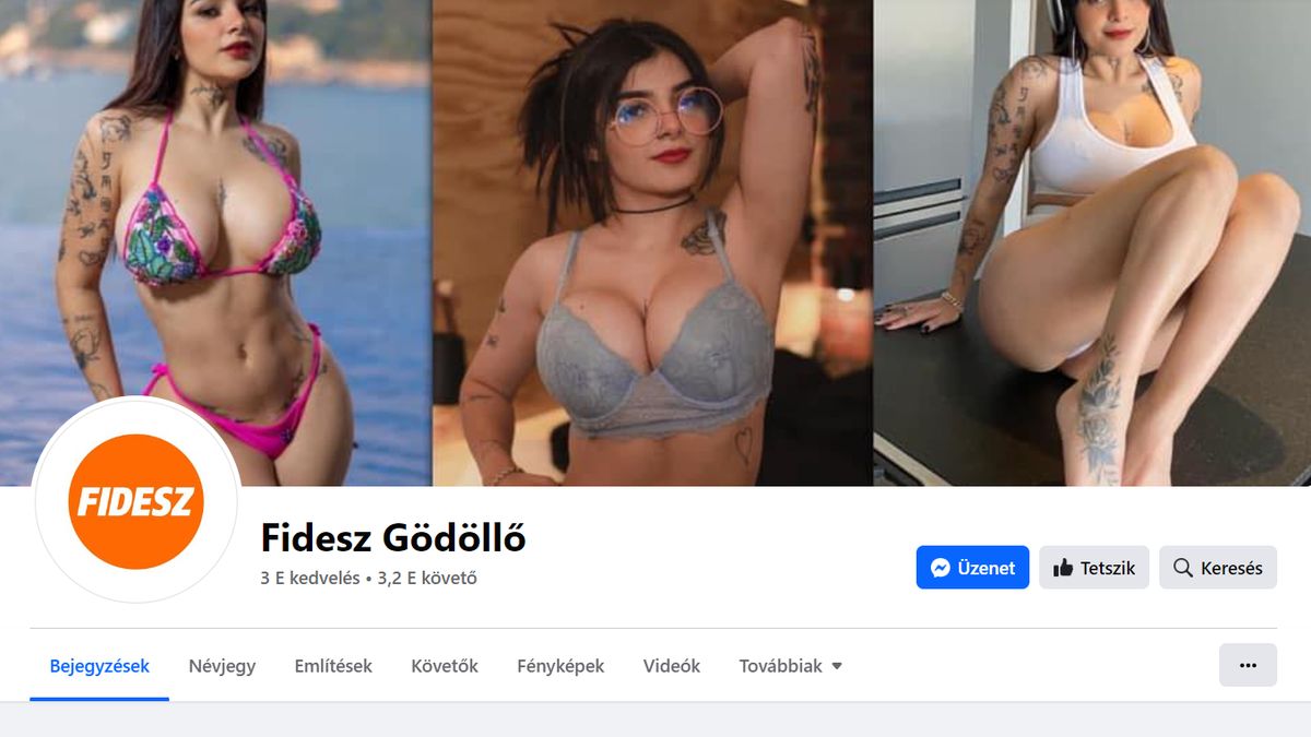 Feltörték, majd félmeztelen nők és pornóvideókkal árasztották el a gödöllői Fidesz Facebook-oldalát