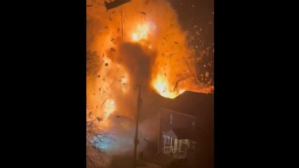 Hatalmas robbanás semmisített meg egy lakóházat Virginiában (VIDEÓ)