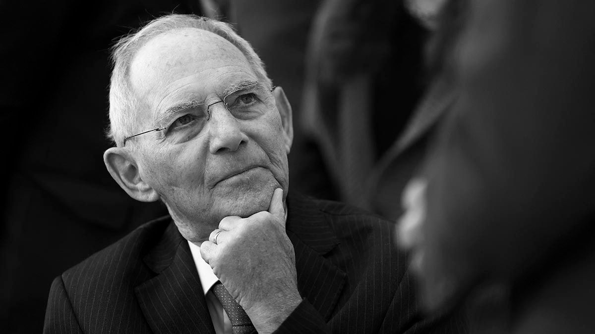 Meghalt Wolfgang Schäuble volt német pénzügyminiszter