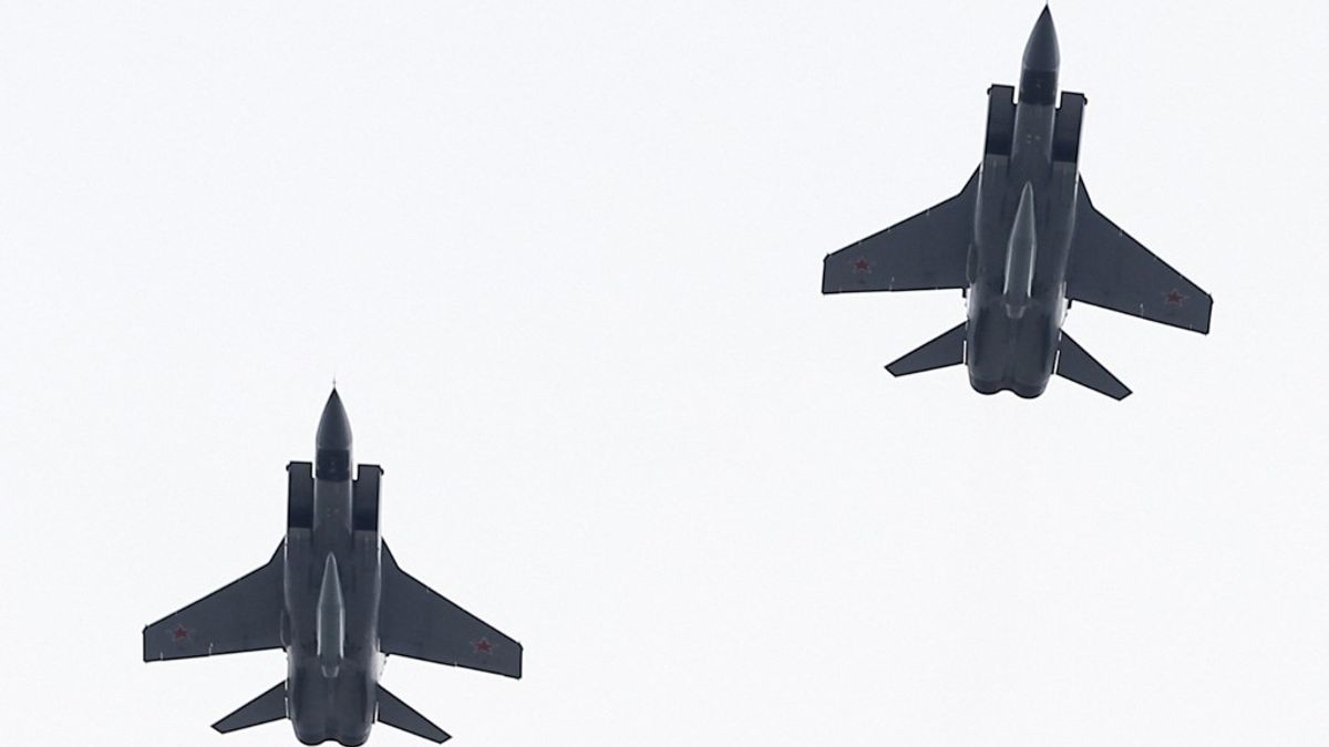 Egy Mig-31-es beriasztotta egész Ukrajnát