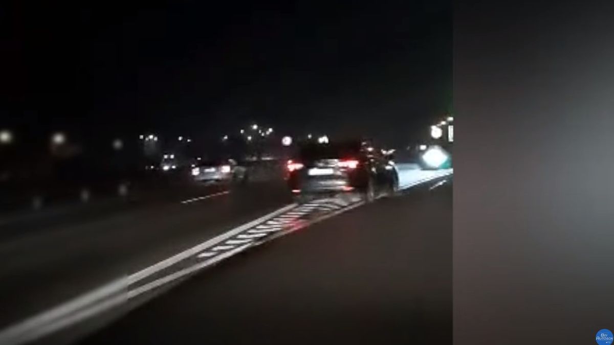 Döbbenet az M3-ason: azt sem tudta a sofőr, merre az előre (VIDEÓ)