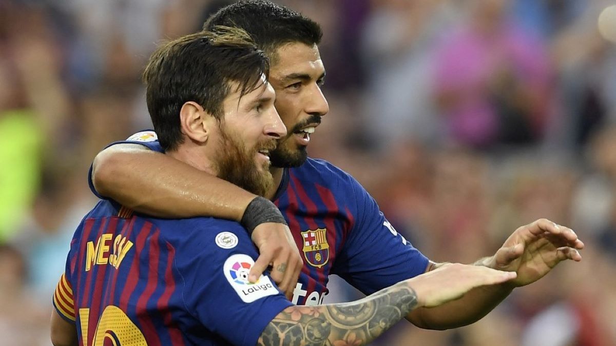 Újra egy csapatban Lionel Messi és Luís Suárez
