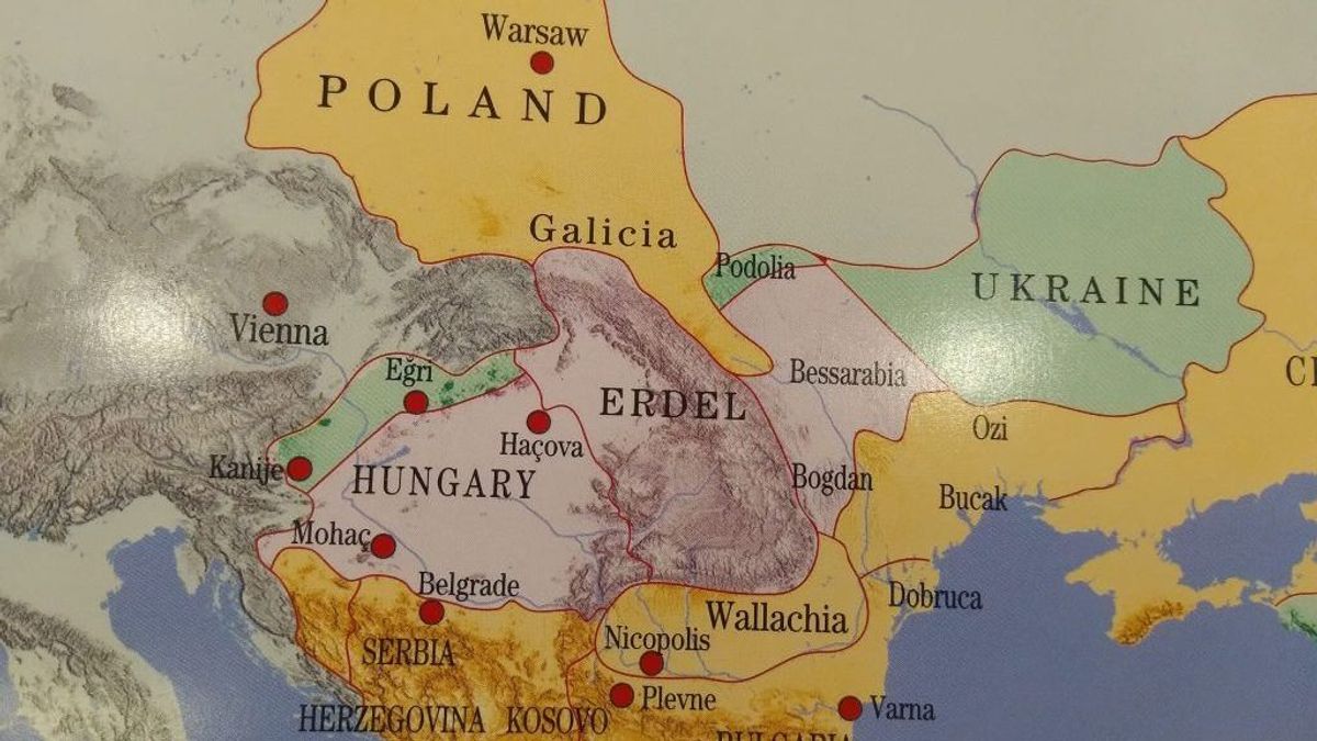 Szinte mindent elrontottak ezen a török hódításokat bemutató térképen