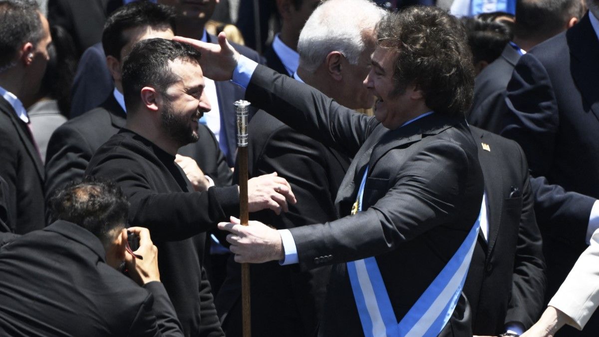 Ölelést és menórát kapott Zelenszkij Mileitől