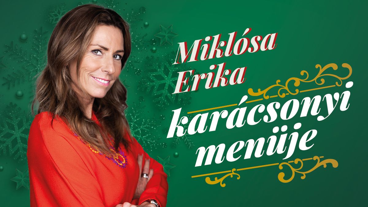 Ezzel a nem szokványos, halból készült menüvel készül Miklósa Erika a karácsonyra!