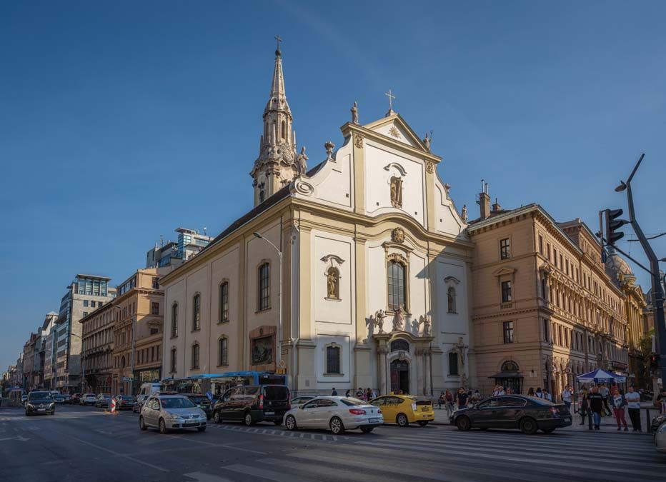 Budapest,,Hungary,-,Oct,21,,2019:,Inner-city,Church,Of,The