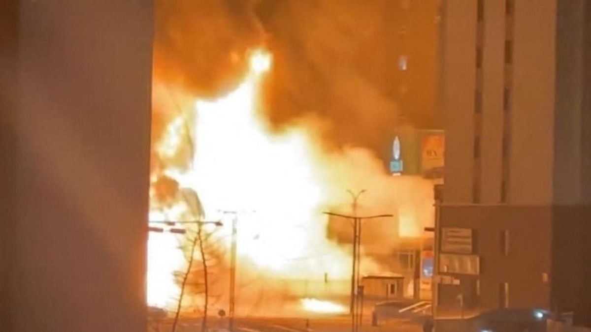 Brutális robbanás: ez történik, amikor lángra kap 60 tonna LNG (VIDEÓ)