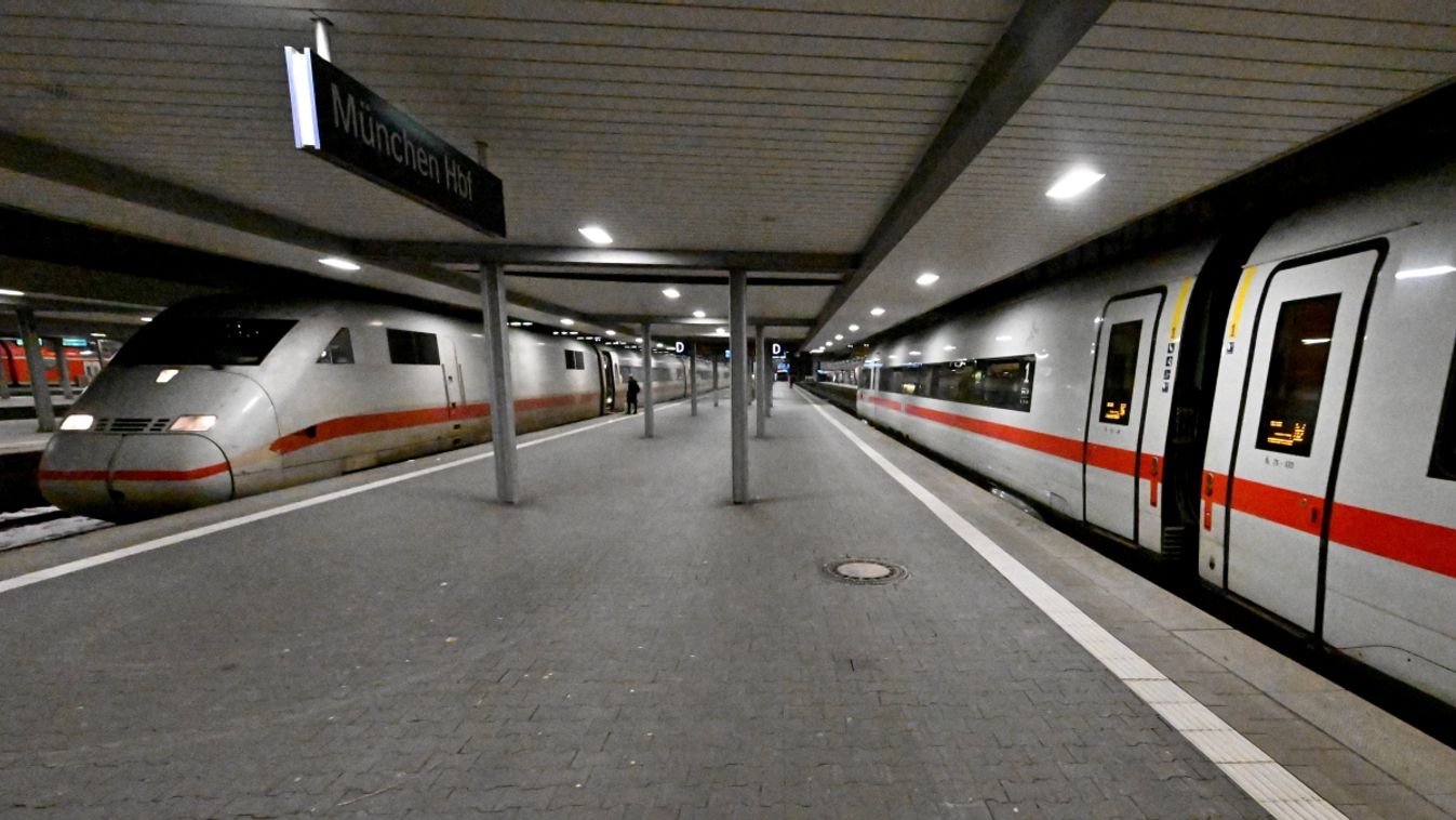 Before the GDL strike at Deutsche Bahn - Munich