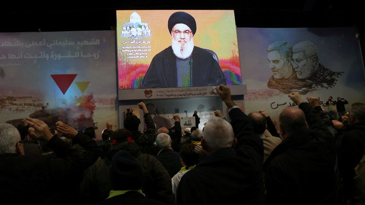 Hátborzongató: „korlátlan háborúval” fenyegette meg Izraelt a Hezbollah vezetője (VIDEÓ)