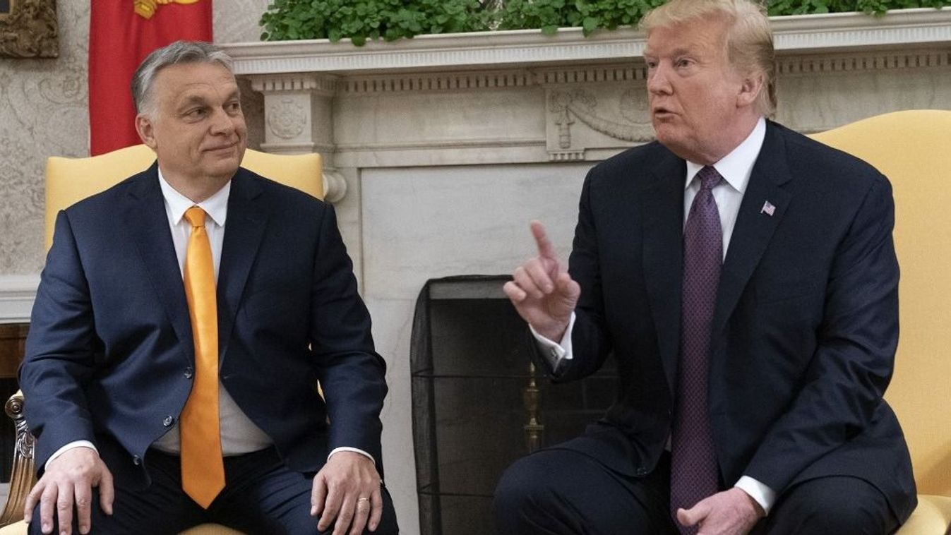 Trump Meets Orban of Hungary
