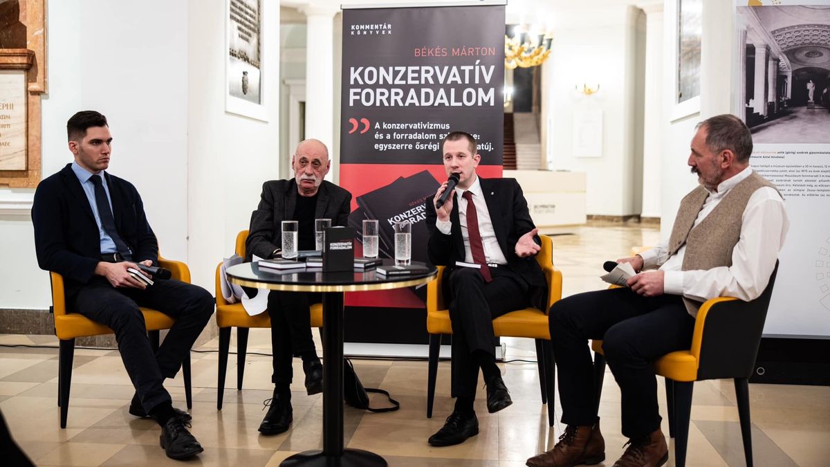 Elementáris erővel tör fel a konzervatív gondolat – bemutatták Békés Márton új könyvét!