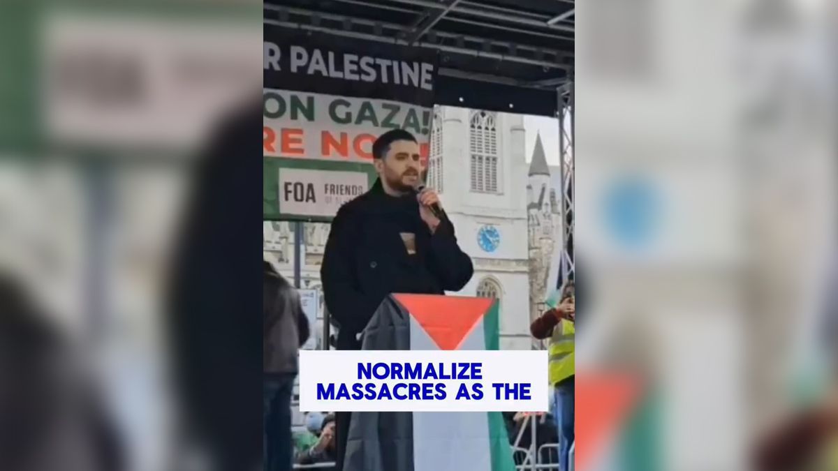 Palesztin tüntető Londonban: El fog jönni a mi időnk, a mészárlásokat normalizálni kell a status quo részeként (VIDEÓ)...