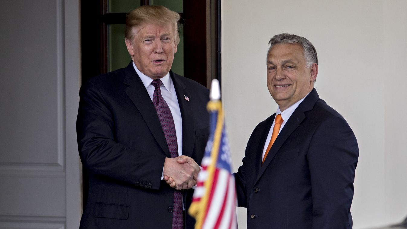 Donald Trump elnökként fogadja Orbán Viktort a Fehér Házban