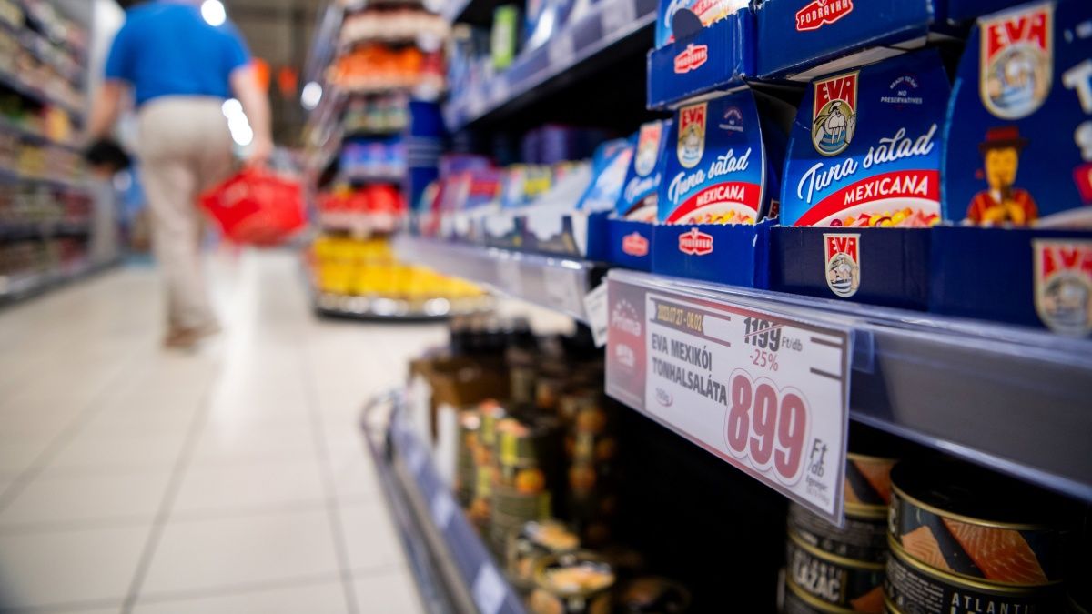Öt és fél százalékra esett az infláció decemberben