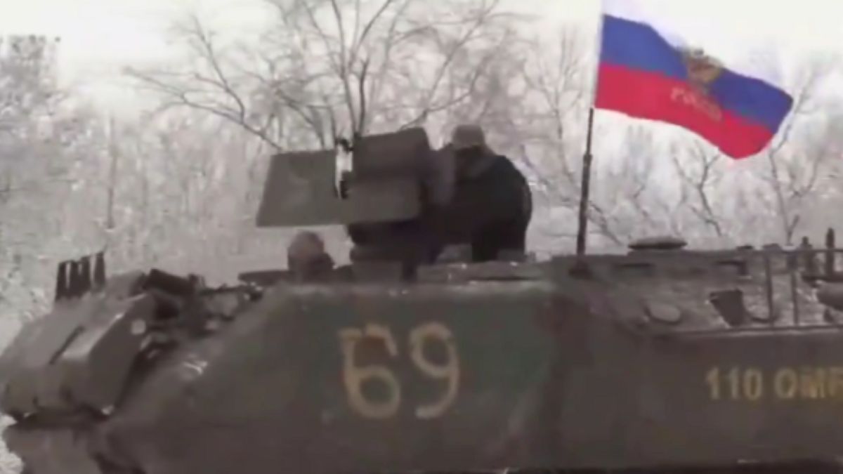 NATO-páncélost zsákmányoltak az oroszok (videó)