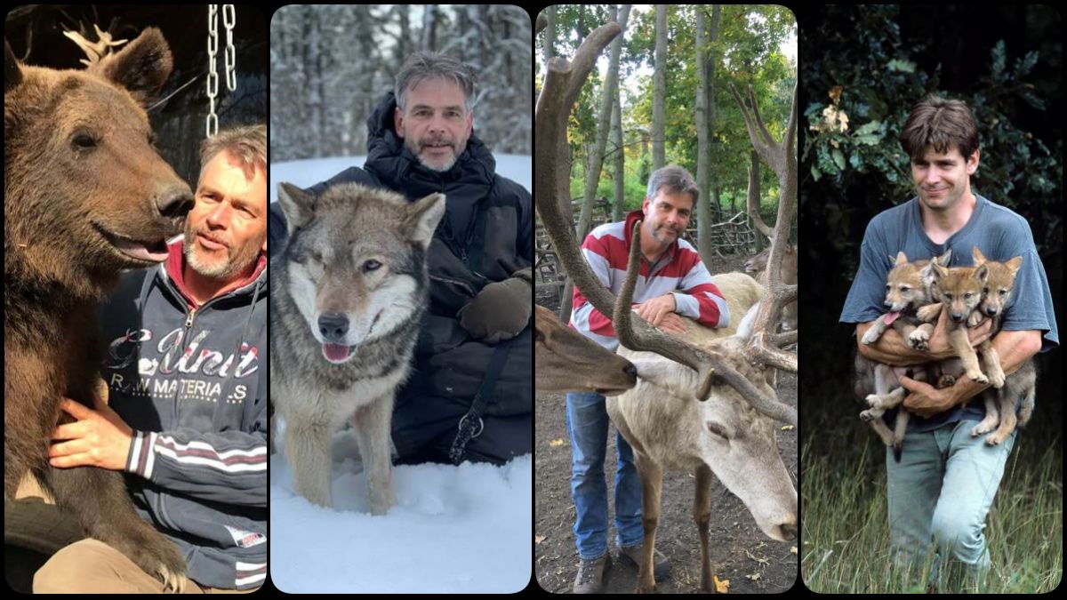 A Discovery forgatott róla, állatai valóságos filmsztárok, most megölt szarvasait gyászolja – kicsoda a magyar Farkasember?
