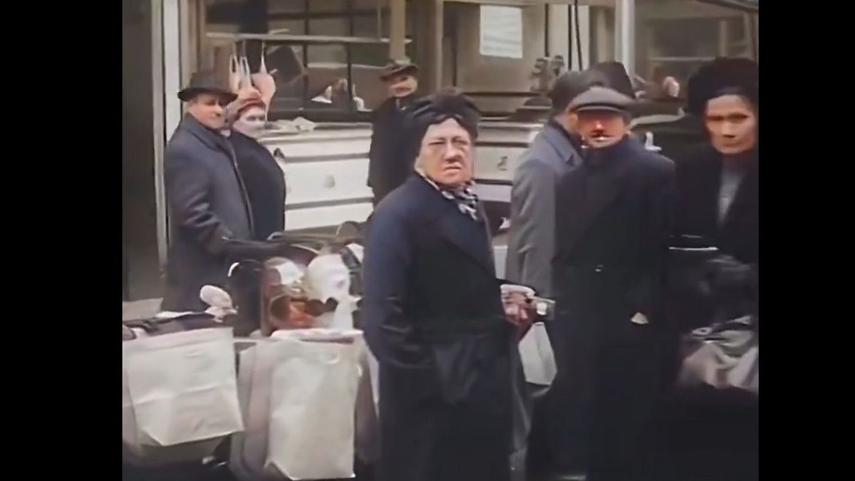 Így néztek ki London utcái a második világháború után (videó)