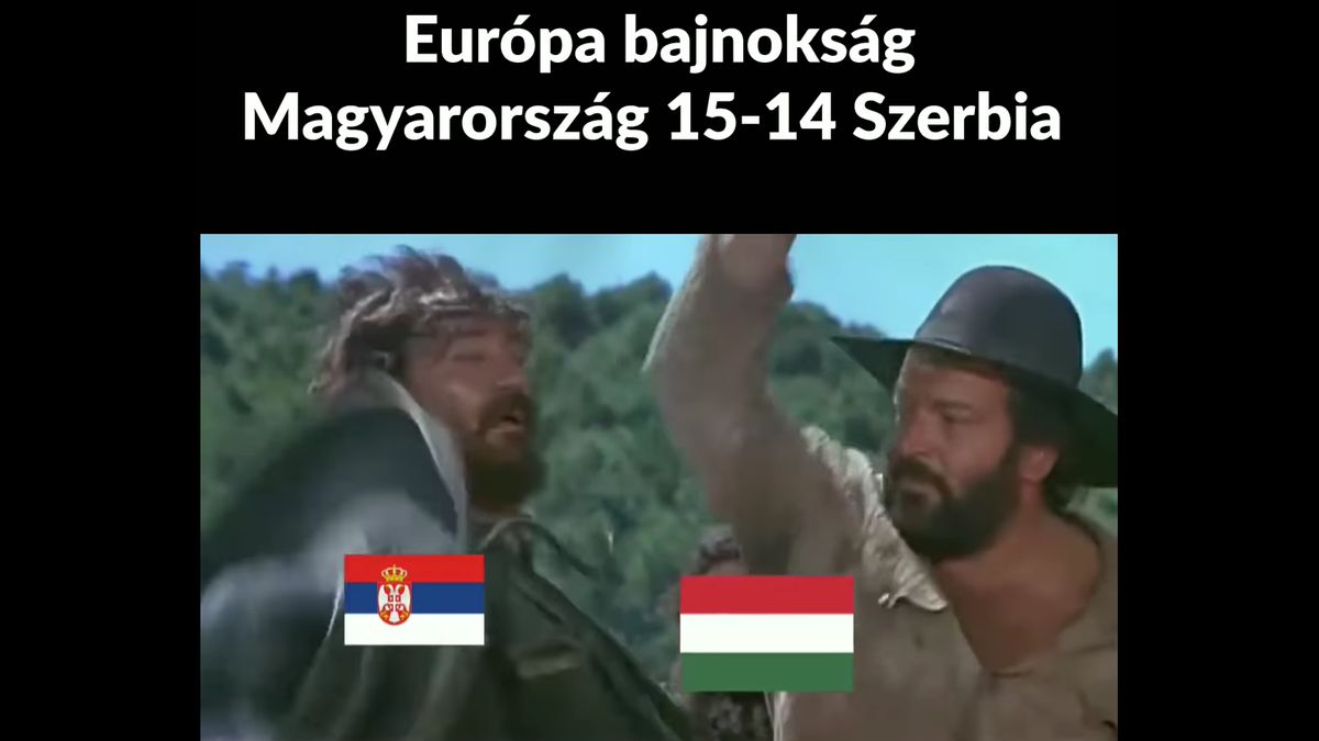 Ahogy Bud Spencer, éppen úgy a magyar pólósok