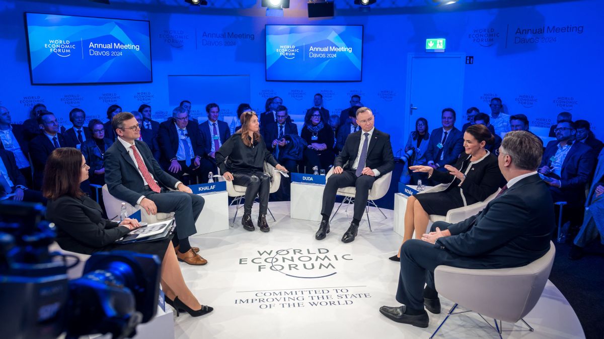 Novk Katalin felszlalt Davosban
