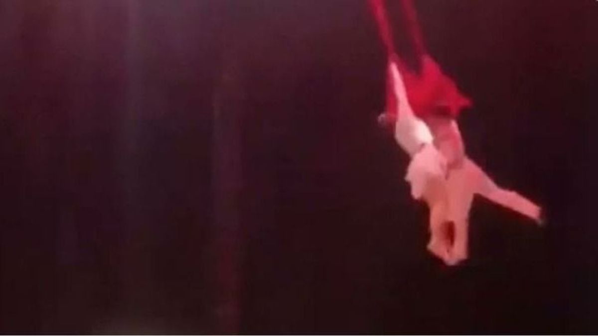 Horror a cirkuszban: 13 éves gyermekakrobata zuhant a mélybe mutatvány közben
